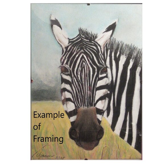 'Atmosphere', Pastel painting, Paper, Drawing, Art, Original - Picture 8 of 8